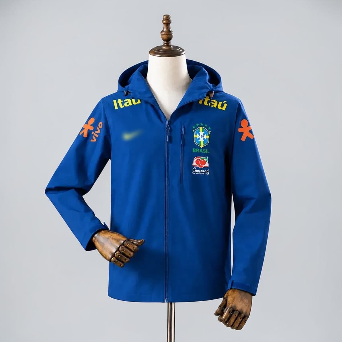 La veste Brazil Sanziro Bleu, de face