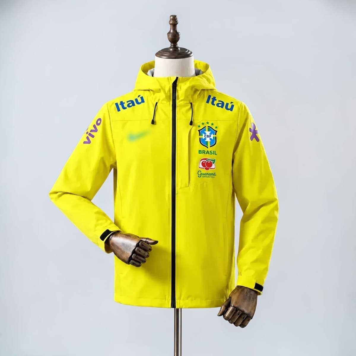 Veste Brazil Sanziro Jaune, vue de face
